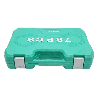 Trusa chei combinate, tubulare, fixe, torx, imbus antrenor cu clichet 78 piese Breckner Germany - imagine 4