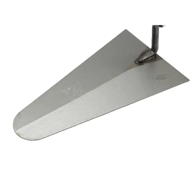 Mistrie rotunda 200mm cu maner din lemn - imagine 3