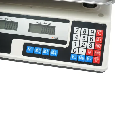 Cantar electronic cu ecran LCD, capacitate 40 Kg cu baterie 4V Breckner Germany - imagine 8