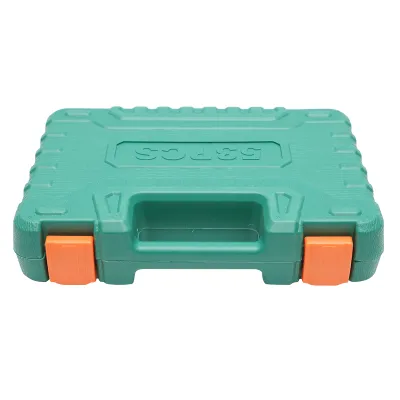 Trusa chei tubulare lungi si scurte, biti, hex, torx, 1/4 antrenor cu clichet 53 piese Breckner Germany - imagine 4