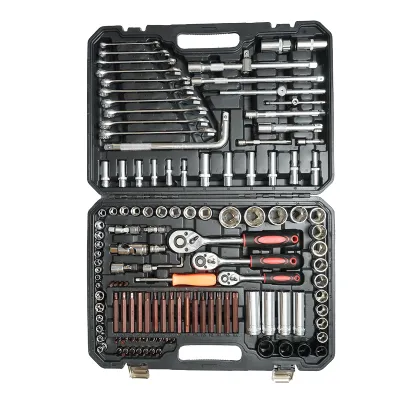 Trusa chei tubulare, hexagonale, priza adanca, chei fixe, biti, torx, hex, spline 128 piese Breckner Germany - imagine 3