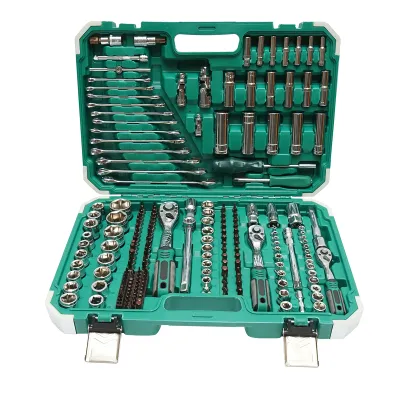 Trusa chei tubulare, hexagonale, priza adanca 4-32mm, chei fixe 8-19mm, biti, torx, hex, spline 218 piese Breckner Germany