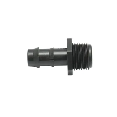 Racord drept picurare D16mm filet exterior 1/2 pentru tub, furtun irigare
