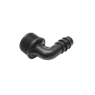 Cot conector stut tub picurare 16mm, filet exterior 3/4 inch pentru sisteme de irigatii - imagine 2