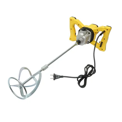 Mixer, malaxor electric profesional 1200W, 220V, 2 trepte viteza pentru vopsea, mortar, adeziv THOR - imagine 3