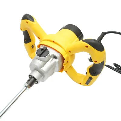 Mixer, malaxor electric cu amestecator 1600W, 220V, 2 trepte viteza pentru vopsea, mortar, adeziv THOR - imagine 5