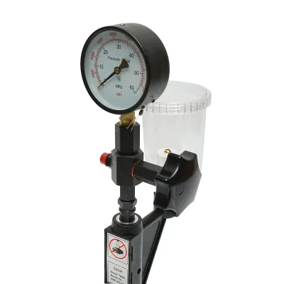 Tester injectoare diesel 600 bar, adaptor M12, M14 cu rezervor 1L - imagine 6