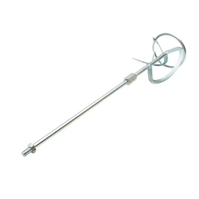 Paleta amestecator vopsea, adeziv, mortar cu tija 600x120mm, filet M14 THOR - imagine 3
