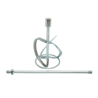 Paleta amestecator vopsea, adeziv, mortar cu tija 600x120mm, filet M14 THOR - imagine 2