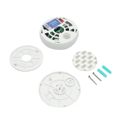 Senzor fum smart WIFI 2.4 GHz, DC9V, aplicatie Tuya Smart - imagine 2