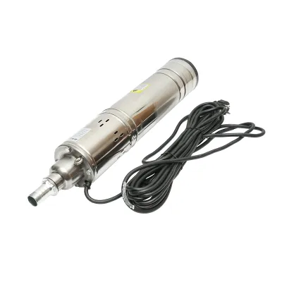 Pompa apa submersibila 1100W/1.5HP, 220V, D100mm, 40 l/min, 2.4 m3/h, H90-100m, 2860 rpm 4QDG2-120-1.1  Breckner Germany - imagine 3