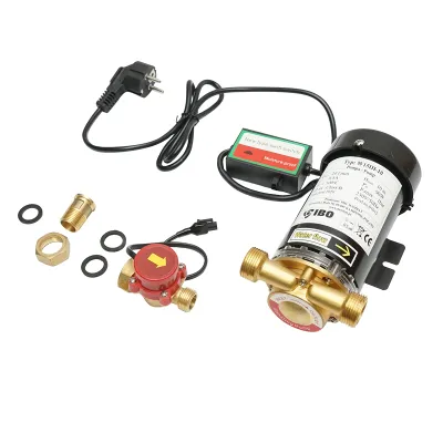 Pompa ridicare presiune apa calda/rece 90W, 220V, 20 l/min, inaltime 10m, presiune 1 bar IP44