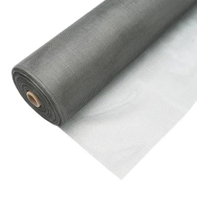 Plasa anti insecte (tantari) 1x10m, densitate(mesh) 18x16x0.25mm gri
