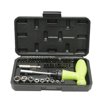 Trusa surubelnita cu biti si tubulare 5-13mm 41 piese Breckner Germany