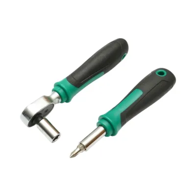Trusa chei tubulare 4-13mm si surubelnita cu biti drepti, hex, torx, philips 39 piese Cr-V Breckner Germany - imagine 5