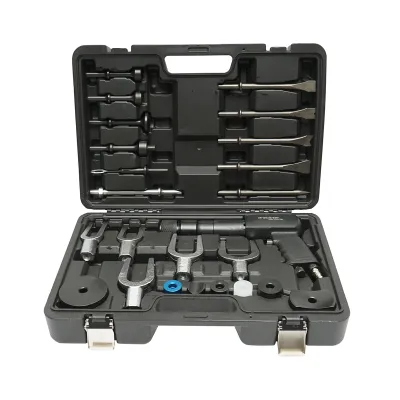 Trusa ciocan pneumatic cu dalti, furci de separare, capete, presiune 6-8 bar 25 piese Breckner Germany
