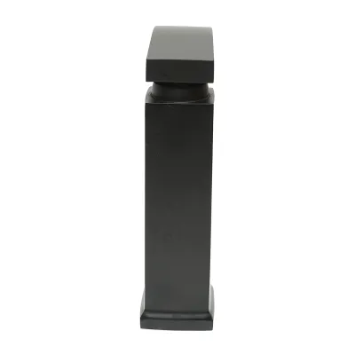 Baterie lavoar tip cascada, monocomanda, finisaj negru mat, aliaj zinc, accesorii incluse - imagine 6