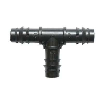Teu conector stut egal tub picurare 16x16x16mm pentru sisteme de irigatii