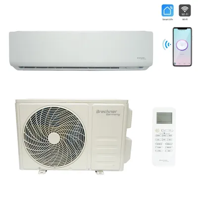 Aparat de aer conditionat inverter 9000 BTU, clasa energetica A++/A+, functie incalzire, dezumidificare, I feel, Wi-Fi, aplicatie Smart Life, kit instalare inclus TCL