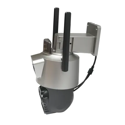 Camera de supraveghere 3 lentile, 2 obiective 9 MP, P2P WIFI 2.4GHz, PTZ cu senzor de miscare, sirena, detectie umana si aplicatie iCSee - imagine 3