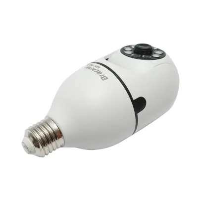 Camera de supraveghere smart-bulb 2 MP, rotativa 360 grade PTZ, P2P WIFI 2.4GHz, tip bec E27 cu senzor de miscare si aplicatie iCSee - imagine 5