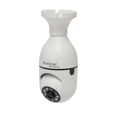 Camera de supraveghere smart-bulb 2 MP, rotativa 360 grade PTZ, P2P WIFI 2.4GHz, tip bec E27 cu senzor de miscare si aplicatie iCSee - imagine 2