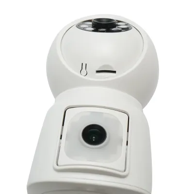 Camera de supraveghere smart-bulb lentila duala 4 MP, rotativa 360 grade PTZ, WIFI 2.4GHz, tip bec E27 cu senzor de miscare si aplicatie iCSee - imagine 5