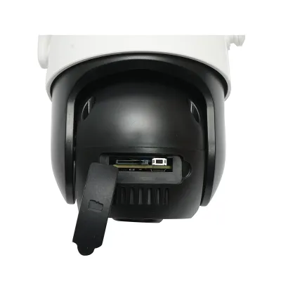 Camera de supraveghere lentila duala 6 MP, P2P WIFI 2.4GHz, rotire 360 grade PTZ cu senzor de miscare, sirena, detectie umana si aplicatie iCSee - imagine 5