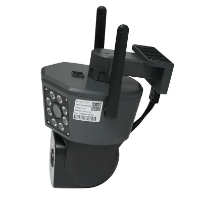Camera de supraveghere 3 lentile, 3 obiective 6 MP, WIFI 2.4GHz, rotire 360 grade PTZ cu senzor de miscare, alarma, detectie umana si aplicatie IPC360 Home - imagine 3
