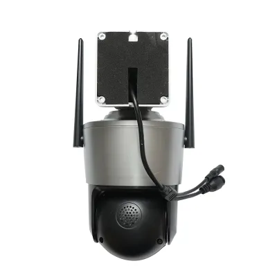 Camera de supraveghere 3 lentile, 3 obiective 8 MP, 2 CPU dual control, P2P WIFI 2.4G, PTZ cu senzor de miscare, alarma, night vision, AI detectie umana si aplicatie iCSee - imagine 4