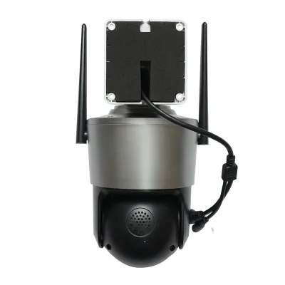 Camera de supraveghere 4 lentile, 3 obiective 12 MP, 2 CPU dual control, P2P WIFI 2.4G, PTZ cu senzor de miscare, alarma, night vision, AI detectie umana si aplicatie iCSee - imagine 4