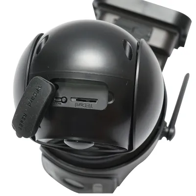Camera supraveghere lentila duala 4 MP cu panou solar 5W, baterie 18650 incarcare rapida, WIFI 2.4 GHz, rotativa 360 grade PTZ cu senzor de miscare, detectie umana PIR, alarma, night vision si aplicatie iCSee - imagine 9