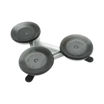 Dispozitiv de ridicat cu 3 ventuze din aluminiu 118mm, sarcina 120-150 Kg Crownman - imagine 4