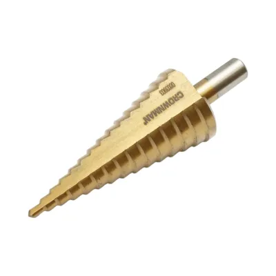 Burghiu conic in 15 trepte 4-32mm din otel 4241 HSS pentru metal, aluminiu, lemn, plastic, alama Crownman - imagine 2