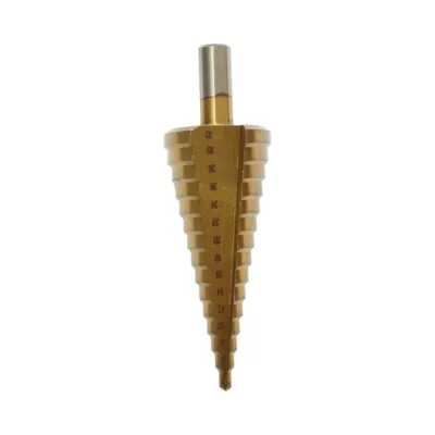 Burghiu conic in 15 trepte 4-32mm din otel 4241 HSS pentru metal, aluminiu, lemn, plastic, alama Crownman - imagine 3