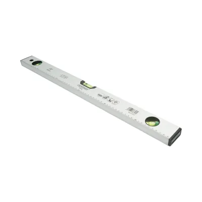 Nivela aluminiu magnetica 600mm, 3 bule de nivel, rigla gradata 0-60cm Crownman - imagine 4