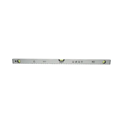 Nivela aluminiu magnetica 1000mm, 3 bule de nivel, rigla gradata 0-100cm Crownman