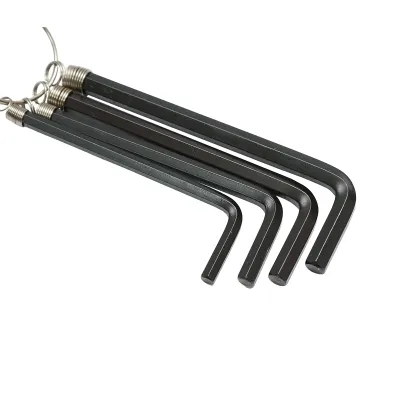 Set 8 chei imbus hexagonale 1.5-6mm, otel carbon HRC 48-52 Crownman - imagine 4