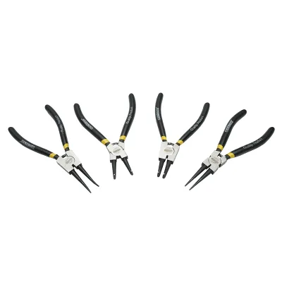 Set clesti sigurante seeger varf curbat interior/exterior, varf drept interior/exterior 180mm Crownman