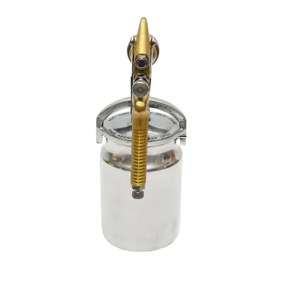 Pistol de vopsit cu aer comprimat 1000ml, debit 160-240ml/min, duza 1.8mm, presiune max. 3.5 bar Crownman - imagine 4