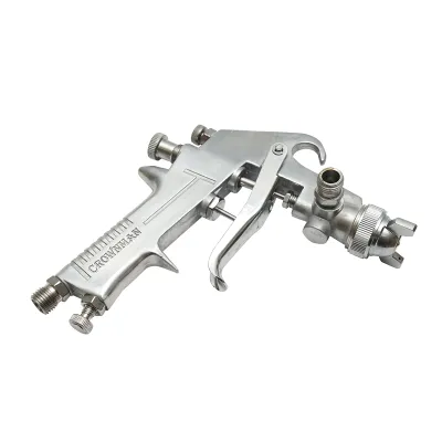 Pistol de vopsit cu aer comprimat 400ml, consum aer 3-8CFM, duza 1.5mm, presiune max. 3.5 bar Crownman - imagine 5