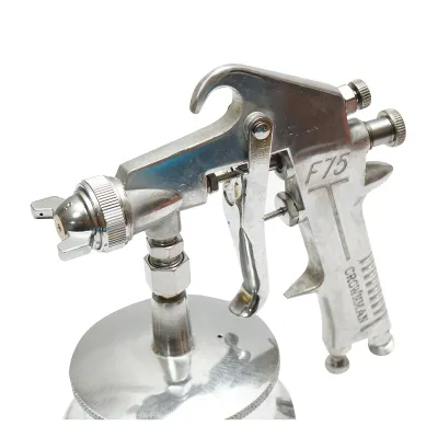 Pistol de vopsit cu aer comprimat 750ml, consum aer 3.5-8CFM, duza 1.5mm, presiune max. 5 bar Crownman - imagine 5