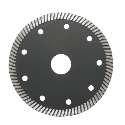 Disc diamantat turbo 115x22.23x1.35mm, viteza max. 13300rpm, taiere umeda/uscata pentru piatra, placi ceramice Crownman - imagine 2