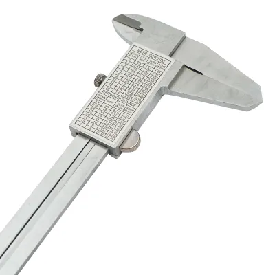 Subler mecanic profesional 200mm, scala gradata in mm/cm/inch Crownman - imagine 5