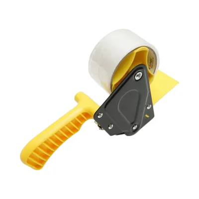 Dispenser manual banda adeziva/scotch 50mm cu taietor pentru ambalare Crownman - imagine 2