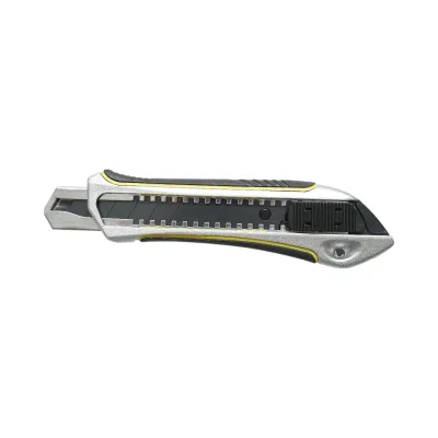 Cutit cutter profesional, lama 18mm cu maner anti-alunecare, corp aliaj de zinc Crownman