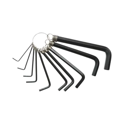 Set 10 chei imbus hexagonale 1.5-10mm, otel carbon HRC 48-52 Crownman