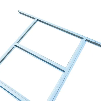 Fundatie metalica cadru otel zincat 0.6mm pentru magazie de gradina 389x260x212cm - imagine 3
