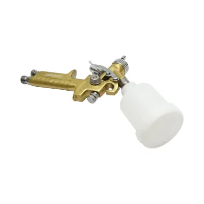 Pistol de vopsit cu aer comprimat 100ml, debit 70-110ml/min, duza 0.8mm, presiune max. 3.5 bar Crownman - imagine 3