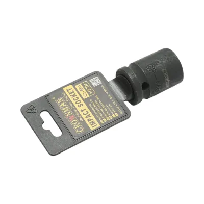 Cheie tubulara de impact 17mm, patrat 1/2 inch Cr-Mo Crownman - imagine 2